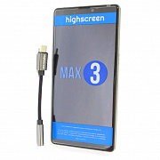 Купить Комплект Highscreen Max 3 4/64 black + Аудиоадаптер TrueSound в интернет-магазине Хайскрин